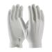 Gloves, white ceremonial with snap
